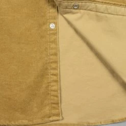 Stevenson Overall Co. Cody Shirt Beige Corduroy 45 Stevenson Overall Co. Cody Shirt Beige Corduroy