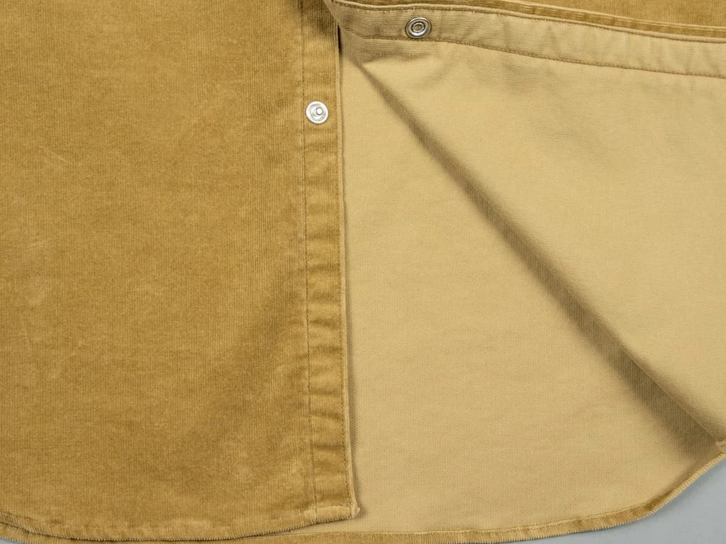 Stevenson Overall Co. Cody Shirt Beige Corduroy 16 Stevenson Overall Co. Cody Shirt Beige Corduroy