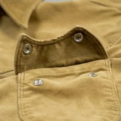 Stevenson Overall Co. Cody Shirt Beige Corduroy 52 Stevenson Overall Co. Cody Shirt Beige Corduroy