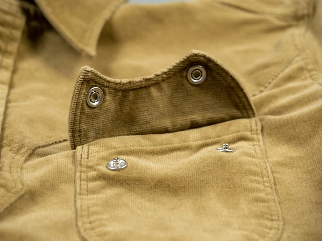 Stevenson Overall Co. Cody Shirt Beige Corduroy 23 Stevenson Overall Co. Cody Shirt Beige Corduroy