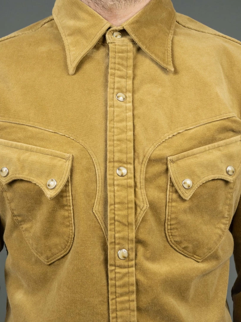 Stevenson Overall Co. Cody Shirt Beige Corduroy 7 Stevenson Overall Co. Cody Shirt Beige Corduroy