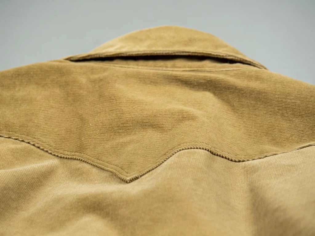 Stevenson Overall Co. Cody Shirt Beige Corduroy 19 Stevenson Overall Co. Cody Shirt Beige Corduroy