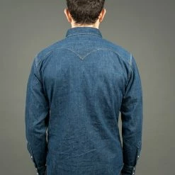 Stevenson Overall Co. Cody Shirt Faded Indigo