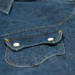 Stevenson Overall Co. Cody Shirt Faded Indigo