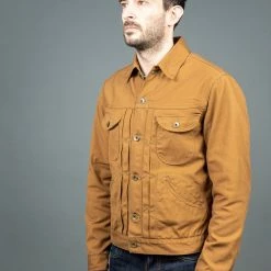 Stevenson Overall Stockman SM1 Jacket Brown