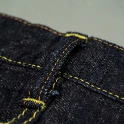 The Strike Gold 5105 15oz Slub Grey Weft Slim Straight Jeans