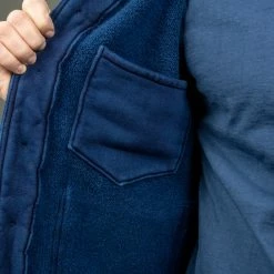 The Strike Gold Indigo Loopwheeled Shawl Collar Cardigan 37 The Strike Gold Indigo Loopwheeled Shawl Collar Cardigan