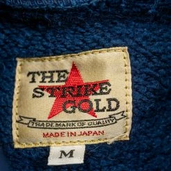 The Strike Gold Indigo Loopwheeled Shawl Collar Cardigan 46 The Strike Gold Indigo Loopwheeled Shawl Collar Cardigan