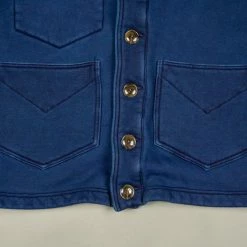 The Strike Gold Indigo Loopwheeled Shawl Collar Cardigan 43 The Strike Gold Indigo Loopwheeled Shawl Collar Cardigan