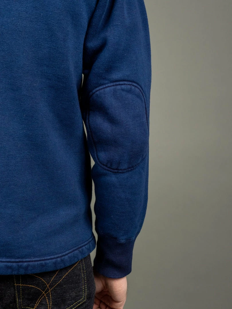 The Strike Gold Indigo Loopwheeled Shawl Collar Cardigan 10 The Strike Gold Indigo Loopwheeled Shawl Collar Cardigan