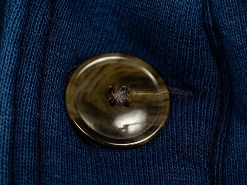 The Strike Gold Indigo Loopwheeled Shawl Collar Cardigan 21 The Strike Gold Indigo Loopwheeled Shawl Collar Cardigan