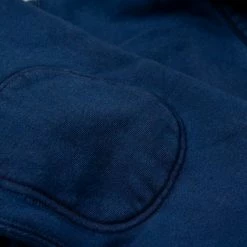 The Strike Gold Indigo Loopwheeled Shawl Collar Cardigan 56 The Strike Gold Indigo Loopwheeled Shawl Collar Cardigan