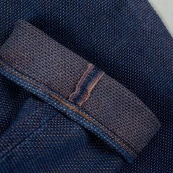 STUDIO D´ARTISAN Studio D'Artisan 1831 Kakishibu Sashiko Tight Straight Jeans