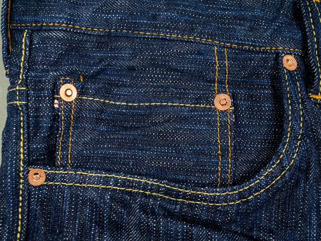 STUDIO D´ARTISAN Studio D'artisan D1833AI 15oz Tokushima Shoai High Rise Tapered Jeans 26 STUDIO D´ARTISAN Studio D'artisan D1833AI 15oz Tokushima Shoai High Rise Tapered Jeans