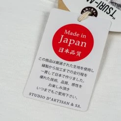 STUDIO D´ARTISAN Studio D'Artisan 9913 Loopwheel T-Shirt White