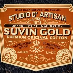 STUDIO D´ARTISAN Studio D'Artisan Suvin Gold D1837 Relaxed Tapered Jeans