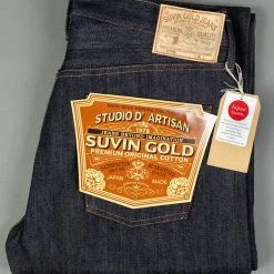 STUDIO D´ARTISAN Studio D'Artisan Suvin Gold D1837 Relaxed Tapered Jeans