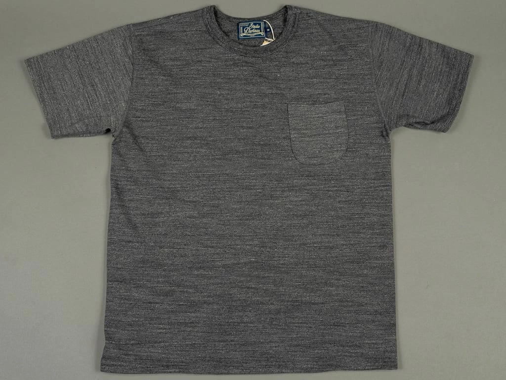 STUDIO D´ARTISAN Studio D'Artisan Suvin Gold Loopwheeled T-shirt Black 6 STUDIO D´ARTISAN Studio D'Artisan Suvin Gold Loopwheeled T-shirt Black