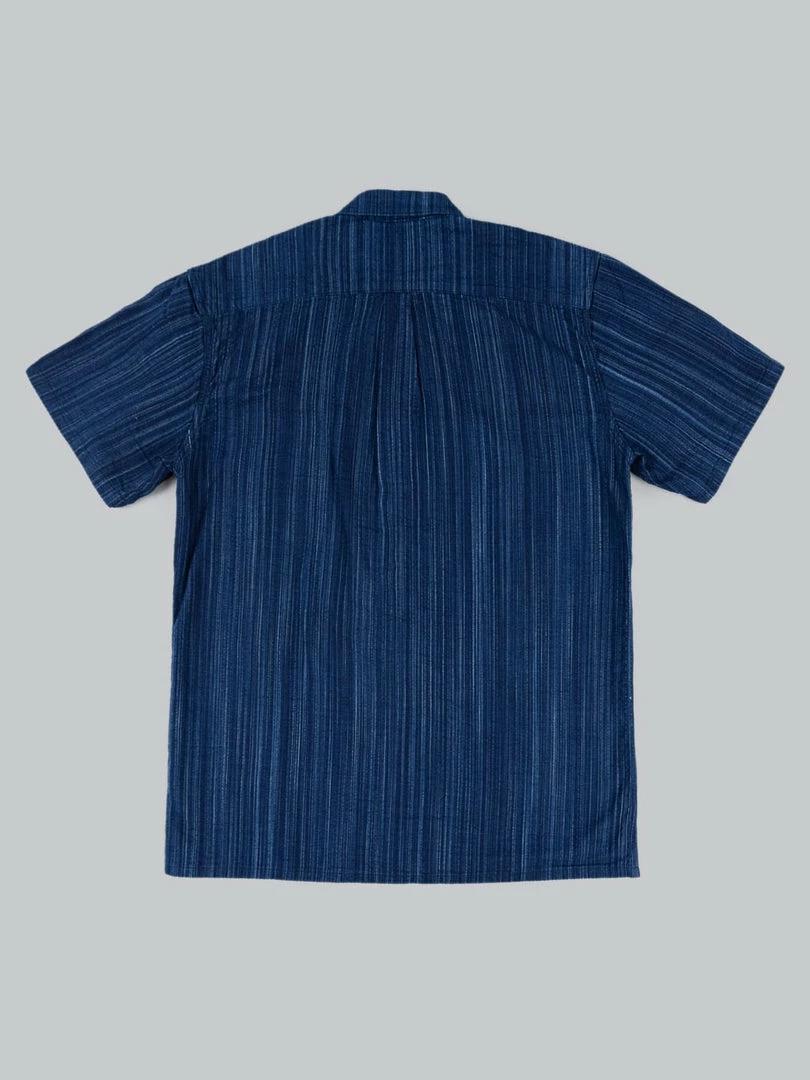 STUDIO D´ARTISAN Studio D'Artisan Indigo Shijira Kasuri Shirt NEW ARRIVALS 7 STUDIO D´ARTISAN Studio D'Artisan Indigo Shijira Kasuri Shirt NEW ARRIVALS