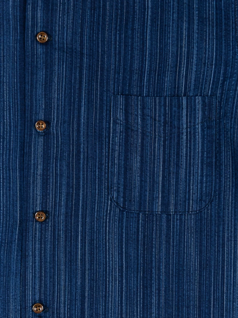 STUDIO D´ARTISAN Studio D'Artisan Indigo Shijira Kasuri Shirt NEW ARRIVALS 12 STUDIO D´ARTISAN Studio D'Artisan Indigo Shijira Kasuri Shirt NEW ARRIVALS