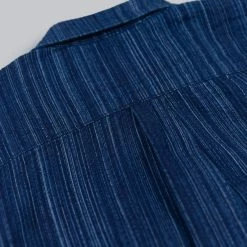 STUDIO D´ARTISAN Studio D'Artisan Indigo Shijira Kasuri Shirt NEW ARRIVALS 34 STUDIO D´ARTISAN Studio D'Artisan Indigo Shijira Kasuri Shirt NEW ARRIVALS