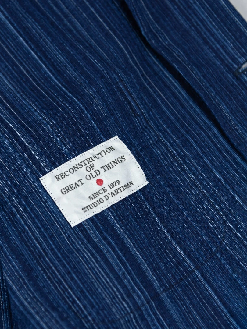 STUDIO D´ARTISAN Studio D'Artisan Indigo Shijira Kasuri Shirt NEW ARRIVALS 16 STUDIO D´ARTISAN Studio D'Artisan Indigo Shijira Kasuri Shirt NEW ARRIVALS