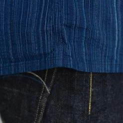 STUDIO D´ARTISAN Studio D'Artisan Indigo Shijira Kasuri Shirt NEW ARRIVALS 29 STUDIO D´ARTISAN Studio D'Artisan Indigo Shijira Kasuri Shirt NEW ARRIVALS