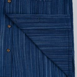 STUDIO D´ARTISAN Studio D'Artisan Indigo Shijira Kasuri Shirt NEW ARRIVALS 33 STUDIO D´ARTISAN Studio D'Artisan Indigo Shijira Kasuri Shirt NEW ARRIVALS