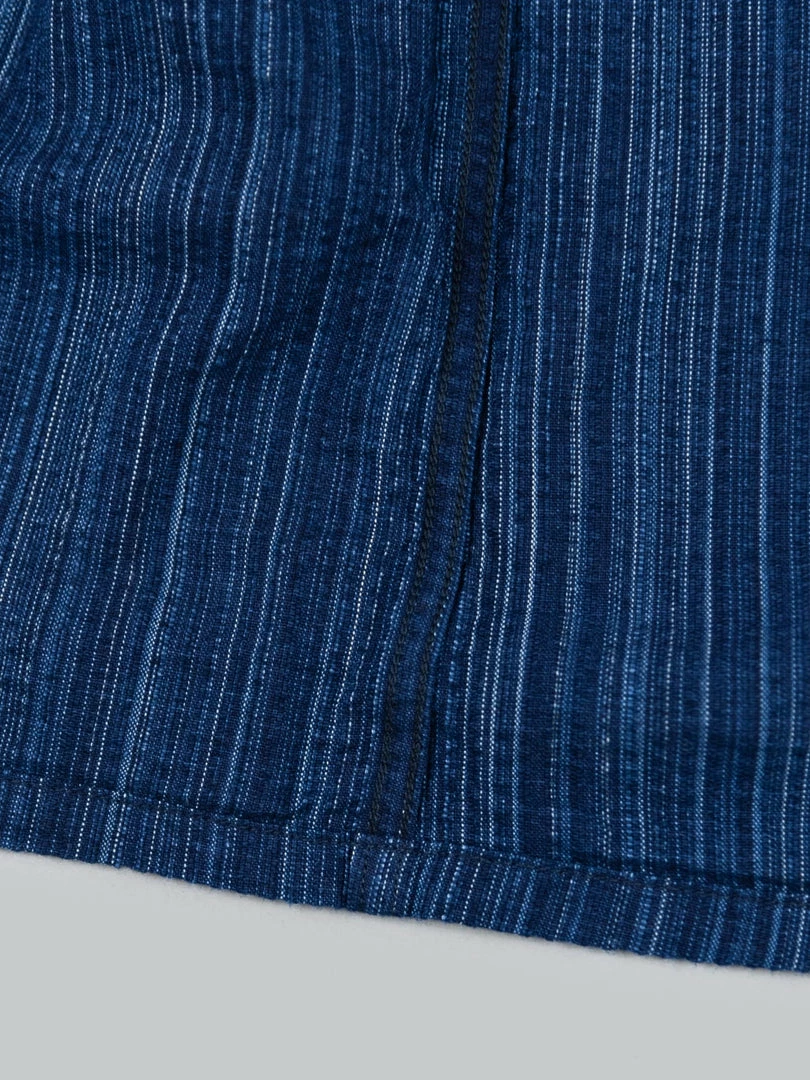 STUDIO D´ARTISAN Studio D'Artisan Indigo Shijira Kasuri Shirt NEW ARRIVALS 22 STUDIO D´ARTISAN Studio D'Artisan Indigo Shijira Kasuri Shirt NEW ARRIVALS