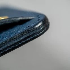 STUDIO D´ARTISAN Studio D'artisan Indigo Leather Mini Wallet