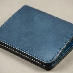 STUDIO D´ARTISAN Studio D'artisan Indigo Leather Mini Wallet