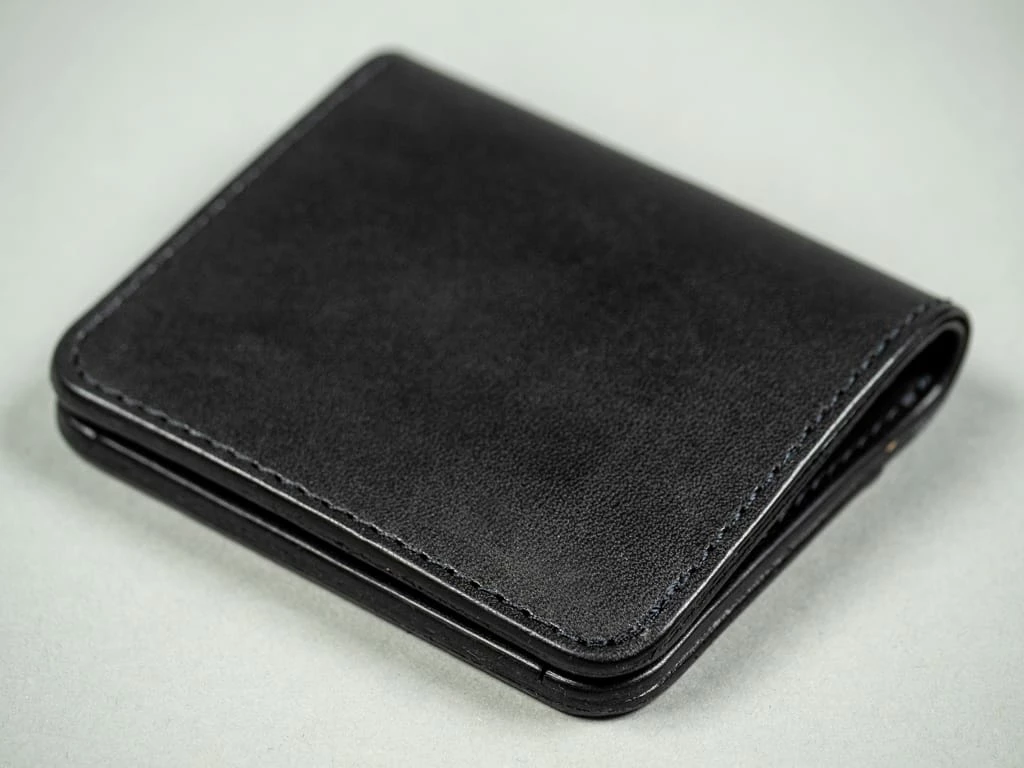 STUDIO D´ARTISAN Studio D'Artisan Black Leather Mini Wallet 3 STUDIO D´ARTISAN Studio D'Artisan Black Leather Mini Wallet