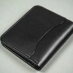 STUDIO D´ARTISAN Studio D'Artisan Black Leather Mini Wallet 18 STUDIO D´ARTISAN Studio D'Artisan Black Leather Mini Wallet