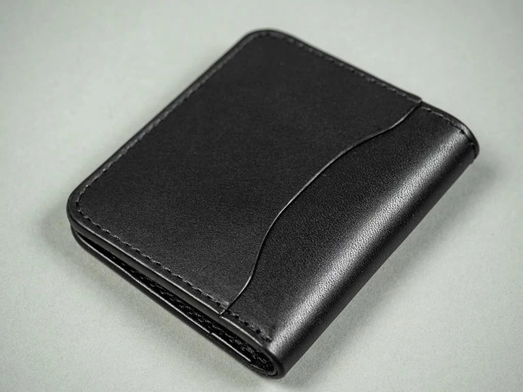 STUDIO D´ARTISAN Studio D'Artisan Black Leather Mini Wallet 5 STUDIO D´ARTISAN Studio D'Artisan Black Leather Mini Wallet