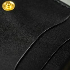 STUDIO D´ARTISAN Studio D'Artisan Black Leather Mini Wallet 29 STUDIO D´ARTISAN Studio D'Artisan Black Leather Mini Wallet
