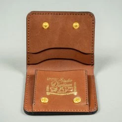 STUDIO D´ARTISAN Studio D'Artisan Brown Leather Mini Wallet