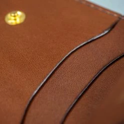 STUDIO D´ARTISAN Studio D'Artisan Brown Leather Mini Wallet