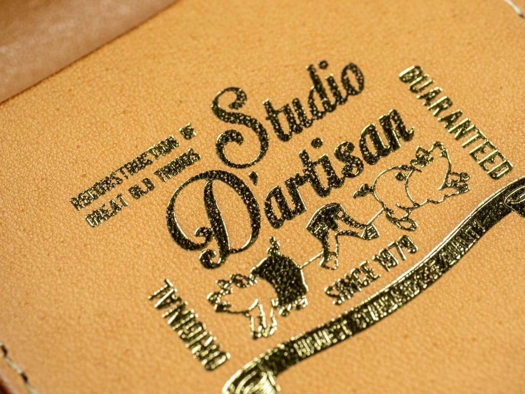 STUDIO D´ARTISAN Studio D'artisan Natural Leather Mini Wallet 14 STUDIO D´ARTISAN Studio D'artisan Natural Leather Mini Wallet