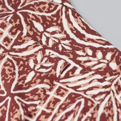 Sun Surf Polynesian Tapa Design Hawaiian Shirt Brown NEW ARRIVALS