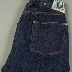 TCB Two Cat's Waist Overall Natural Indigo