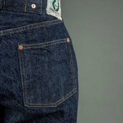 TCB Two Cat's Waist Overall Natural Indigo