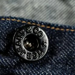 TCB Two Cat's Waist Overall Natural Indigo