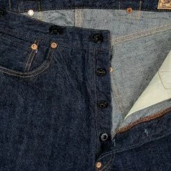TCB Two Cat's Waist Overall Natural Indigo