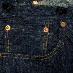 TCB Two Cat's Waist Overall Natural Indigo