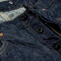 TCB Two Cat's Waist Overall Natural Indigo