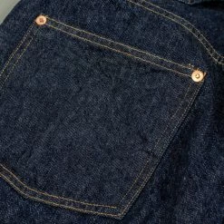 TCB Two Cat's Waist Overall Natural Indigo