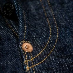 TCB Two Cat's Waist Overall Natural Indigo