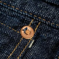 TCB Two Cat's Waist Overall Natural Indigo