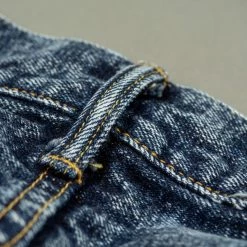 Tanuki NAWHT Natural Acid Wash High Tapered Jeans