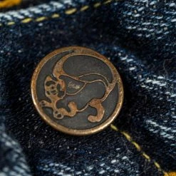 Tanuki NAWHT Natural Acid Wash High Tapered Jeans